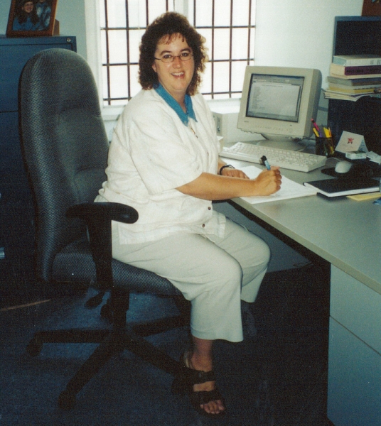 36-8-Tracy-01-2003-Tracy-Davis-new-staff-member